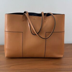 Tory Burch Brown Leather Tote